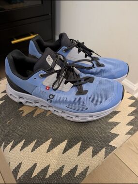On Running Cloustratus Marina Blue Magnet Grey